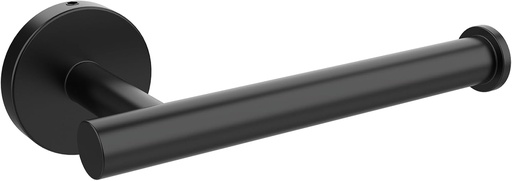 [BRSRA2QPCJ5GA2Q2] SetSail Toilet Paper Holder Wall Mount Screw-in Matte Black Bathroom Toilet Paper Roll Holders Stainless Steel Tissue Holder for Bathroom Hardware Accessories, Drill Hole