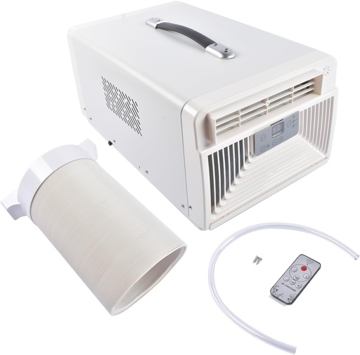 [BRSREFT2AEPBEHIU] 110V Portable Air Conditioner, Mini Camping AC for Tent, RV, Outdoors - Lightweight Compact Personal Cooling Unit