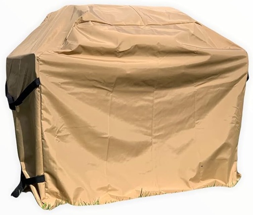 [BRSW2FL3BF6GECLH] Comp Bind Technology Grill Cover Compatible with Weber Summit E-470 Gas Grill, Tan Padded Outdoor and Waterproof Cover Dimensions 66''W x 26.5''D x 50''H by Comp Bind Technology