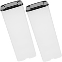 2pcs Bread Storage Containers Bread Boxes Lids Loaf Storage Container Saver Box Kitchen