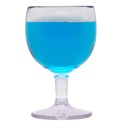 G.E.T. GOB-12-1-SAN-CL-EC 12 oz. Goblet, Clear (Pack of 4)