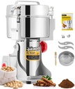 CGOLDENWALL 1000g Electric Grain Grinder Mill Safety Upgraded 3000W High-speed Spice Herb Grinder Commercial Superfine Machine Dry Cereals Pulverizer CE 110V (1000g Swing Type)