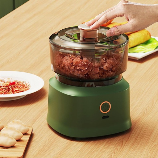 [BRSREFL6BN6RUHL2] Electric Vegetable Chopper/Mini Food Processor/Food Chopper 350 ML Capacity