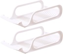 Cabilock Refrigerator Beverage Storage Rack 2pcs Can Storage Rack Stacking Drink Holder for Soda Beer Vegetable