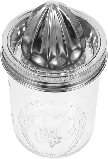 [BRSREZYOOYFQEYI2] OUNONA Stainless Steel Manual Juice Maker Portable Lemon and Citrus Squeezer Kitchen Tool for Home Use Easy to Operate Fruit Juicer