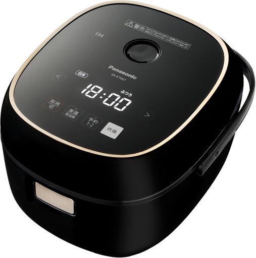 [BRSWGZT2AVYRECT2] Panasonic IH Jar Rice Cooker SR-KT067-K (BLACK)【Japan Domestic genuine products】【Ships from JAPAN】