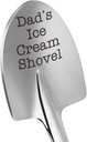 Dad Fathers Day Birthday Gift, from Daughter/Son, Fathers Day for Dad Daddy Grandpa Husband, Funny Dad's Ice Cream Shovel Daddy Father-in-Law Grandfather Valentines Stuffers Easter Basket Essentials