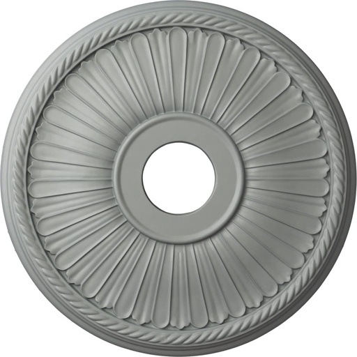 [BRSWIED5AR7G2DLC] Ekena Millwork CM20BE1 20 1/8-Inch OD x 3 7/8-Inch ID x 1 7/8-Inch Berkshire Ceiling Medallion