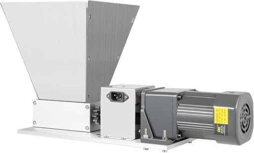 [BRSRAGD3CUIBO33B] Electric Grain Mill Grinder, 110V 60W 75RPM Manual Electric Stainless Steel Grinding Machine for Cereals Corn Barley - Dry and Wet Commercial Grain Mill