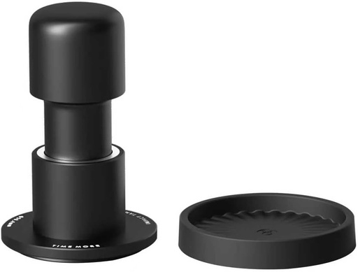 [BRSREGQCBECGGADG] TIMEMORE 58mm Espresso Tamper - Stainless Steel & Aluminum Impulse Impact Coffee Accessories with Sound Feedback for Barista, Spring-Loaded Hand Tamper Tool Fits 58mm Portafilter (4 Springs Included)