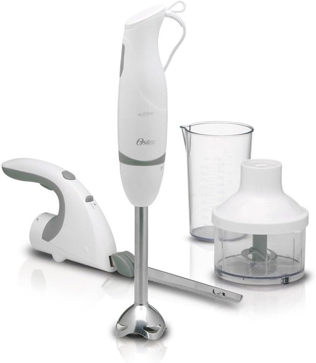 [BRSWIFA2AEIROETK] Oster 2619 3-in-1 Hand Blender/Chopper/Slicer, 220-volt