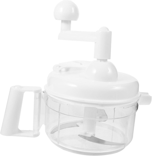 [BRSREEINCEMBOG3A] Cabilock Manual Vegetable Slicer and Food Processor Hand Powered Crank Chopper for Easy Cutting of Meat Fruits and Vegetables for Random Color Random Color