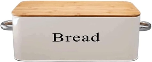 [BRSROZIOCUMBQCQ7] POCHY Fashion bread box Retro Metal Bread Box, Old-fashioned Bread Bucket With Lid 5.7/12l Large Capacity Bread Storage Bread Holder exquisite