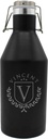 My Personal Memories Custom Engraved 64oz Half-Gallon Growler - Personalized Vacuum Insulated Stainless Steel Bottle for Beer, Cider, Coffee, Water (Black)