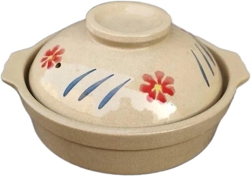 [BRSROYYPAAMR4AA4] DEPILA glass cooking pot Soup Pot Crock Pot Casserole Ceramic Saucepan Soup Pot High Temperature Resistant Cooking Pan for Gas Stove Cooker Cookware Pot