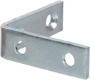 The Hillman Group 592564 Corner Brace, Zinc, 2-Inch, by 4-Pack