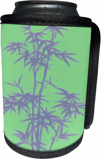 [BRSWGCYFAFYB6ADA] Can Cooler Bottle Wrap - Zen Bamboo - Inspirational Art - Spiritual PS Creations