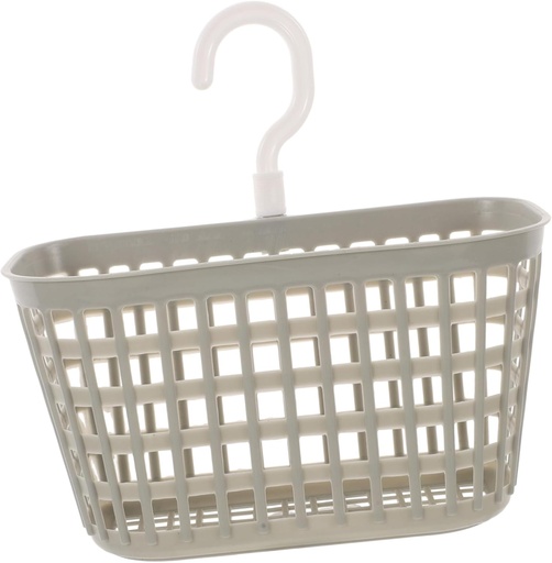 [BRSREFALBAAQA3T5] INOOMP Plastic Hanging Storage Basket Rotatable Hooks Versatile Kitchen and Bathroom Organizer Sturdy Plastic for Sponges Soap and Brushes for Home Organization