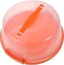 MUCKLILY Handheld Cake Carrier with Lid and Handle to Dessert Storage Box for Transporting Cakes for Freshness and Display