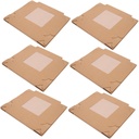 ABOOFAN 6Pcs Clear Window Bakery Boxes Sturdy Cake Packaging for Cupcakes Cookies and Pastries for and Giving