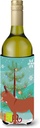 Caroline's Treasures BB9215LITERK Irish Donkey Christmas Wine Bottle Hugger, Teal Bottle Cooler Sleeve Hugger Machine Washable Collapsible Insulator Beverage Insulated Holder