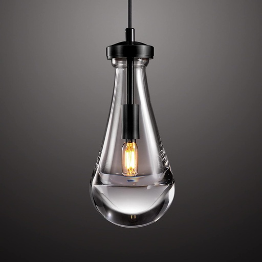 [BRSRMGQ6O57GGHIZ] Joyunleo Raindrop Pendant Lights, Black Kitchen Island Pendant Lights, Teardrop Pendant Light, Interior Pendant Light in The Kitchen Island Living Room Bedroom Bathroom, Including Bulb