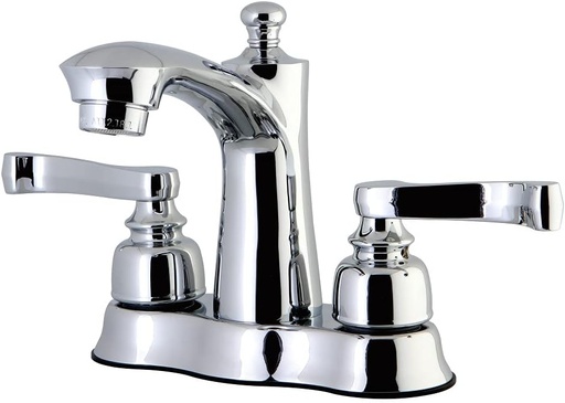 [BRSWGY35BZ7RO3TD] Kingston Brass FB7611FL Royale 4-inch Centerset Lavatory Faucet, Chrome
