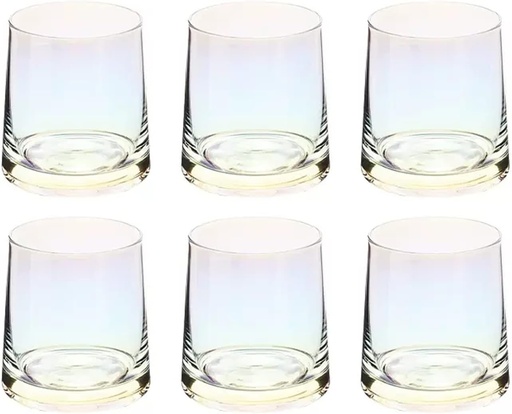 [BRSROEIFB4FQMH3O] Glass Cups/Glass Tumblers Glasses Premium Sense Beer Glasses Water Glasses Set Home Living Room Dining Room Glasses Drinking Glasses (Color : 1)
