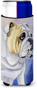 English Bulldog Ultra Beverage Insulators for slim cans