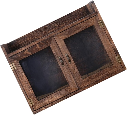 [BRSRE2YYCUFAGAD6] ULDIGI 1Pc Creative Wooden Bread Box for Kitchen Storage Compact Food Container and Design for Bread and Bakery Items Space Saving for Home Use