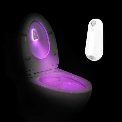 [BRSRAAT2DFYAE3TZ] LAVAED Motion Sensor Night Light Indoor,LED Toilet Light Activated RGB Color Changing Rechargeable Funny Potty Training Toilet Light for Toddler Boys Girls Bathroom Decor Perfect Gifts