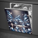 BlissYard Butterfly Dishwasher Magnet Cover 23x26 Inch Crystal Butterfly Kitchen Decor Dishwasher Magnet Cover Refrigerator Magnet Sticker Appliance Cover Protector Decorative Panel Kitchen Appliances