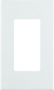 Leviton 1-Gang Decora Plus Screwless Wall Plate, 80301-SW, White