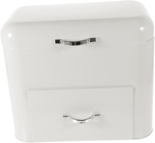[BRSREFL5DIPAGET2] Amosfun Bread Box for Kitchen Countertop Vintage Storage Container Sturdy Bread Bin for Home Bakery and Shop Use and Easy to Clean