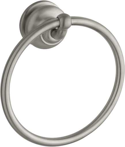 [BRSWIYQEAUEGC2A7] KOHLER K-12165-BN Fairfax Bathroom Towel Ring, Vibrant Brushed Nickel