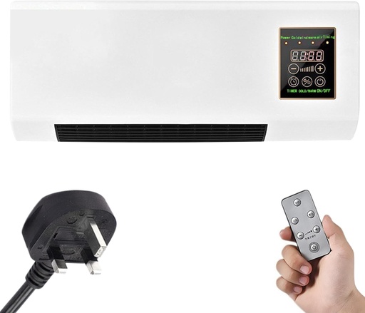 [BRSRAEIOOIJWKYAU] Wall Mounted Air Conditioner & Heater - Portable Smart Air Conditioner | Wall Mounted Air Conditioner | Quick-Heating Air Cooling Heating Conditioner | Smart Household Conditioner for Bathroom Bedroom