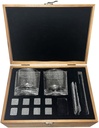 YWMLFZ Whiskey Glass Whiskey Stone Set With Granite Ice Tart Set