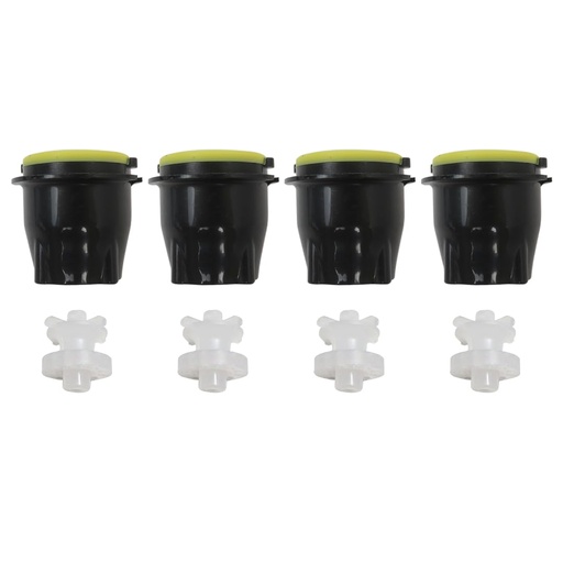 [BRSRAC3YAQNBOALZ] 4Pcs LEV 3.0 Soda Coke Valve Nozzle Part 28545 + 4Pcs Diffuser Internal Mixer Part 28368 Soda Maker Parts for Juice Dispensers, Carbonated Beverage Dispensers, Cola Dispensers US S hip