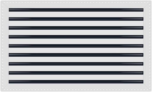 [BRSREFLRAF6WOE3J] BUILDMART - 30x18 MUD-in Air Vent Cover - Drywall MUD in White Air Vent - MUD Linear Slot Diffuser - Register Grille for Ceiling and Walls - Texas Buildmart