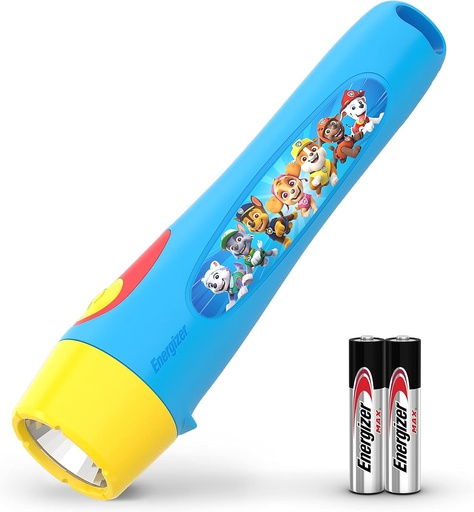 [BRSRMEL3OACGG337] Energizer PAW Patrol Flashlight, Paw Patrol Toy for Boys and Girls, Lightweight, Great LED Flashlight for Kids (Batteries Included)