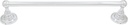 Stone Harbor Hardware Charlotte Towel Bar, 18 Inches, Polished Chrome