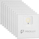 Prolux Genuine 10 Pack Bags for Prolux Tritan Vacuum Cleaner, HEPA Material, Increased Dirt Capacity
