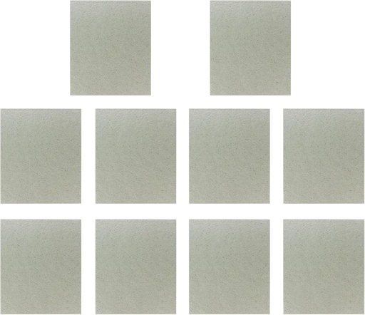 [BRSRAYD7OEHWCCI4] 10Pcs Waveguide Cover, Universal Mica Sheet for Microwave Oven, Cut to Size, Microwave Waveguide Cover Replacement Repairing Accessory for Kitchen Microwave Oven (Size C)