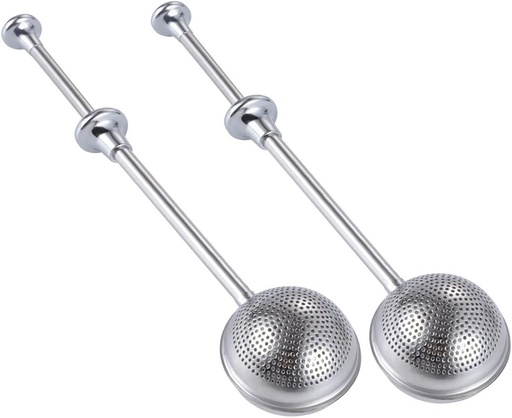 [BRSW2CAYCMHRGYLK] 2 Pack Flour Duster Powdered Sugar Shaker Sifter Stainless Steel