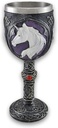 Things2Die4 Everspring Import White Unicorn Head Mug Chalice Goblet 7.5 Inch