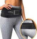 Sacroiliac Hip Belt for Women and Men That Alleviates Sciatic, Pelvic, Lower Back, Leg and Sacral Nerve Pain Caused by Si Joint Dysfunction| Trochanter Brace (Regular, Black)