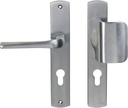 Bricard Evidence 8879051 Front Door Handle Set Satin Chrome Door Handle