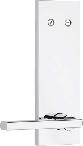 [BRSWGCQLOAMQI3AU] Kwikset 973HFLSQF-26 Dummy Interior Halifax Lever Trim with Square Full Escutcheon Bright Chrome Finish