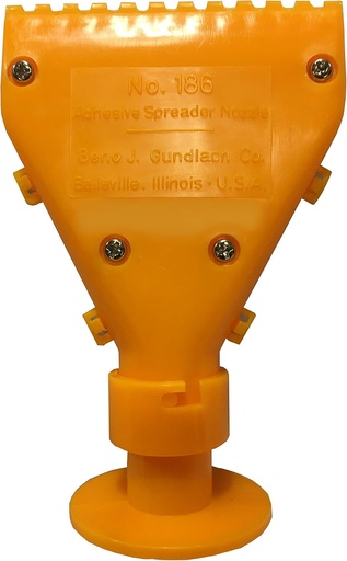 [BRSWECTRDIMBOCD5] Cove Base Adhesive Spreader Nozzle Gundlach No. 186