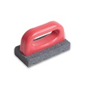 Marshalltown Rub Brick, Fluted 20-Grit Silicone Carbide Surface, Concrete Tools, Masonry Tools, Clean Bricks, Dressing Down and Remove Marks from Concrete, RB192